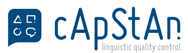 cApStAn - Linguistic Quality Control